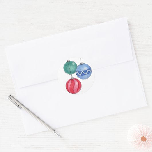 kerstversiering Sticker (Envelop)