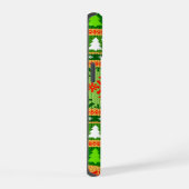 KERSTVERSIERING STIJL iPhone 15 CASE (Rechterkant)