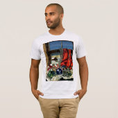 kerstversiering t-shirt (Voorkant volledig)