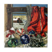 kerstversiering tegeltje (Voorkant)