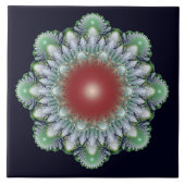 kerstversiering tegeltje (Voorkant)