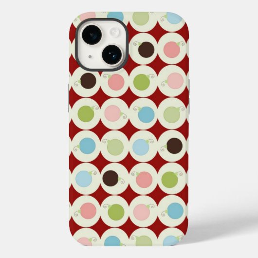 Kerstversiering Telefoondraagtas Case-Mate iPhone Case (Achterkant)