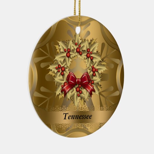 kerstversiering Tennessee Keramisch Ornament (Rechts)