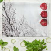 kerstversiering theedoek (Gevouwen)