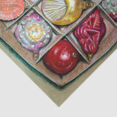 kerstversiering tissuepapier (Detail)