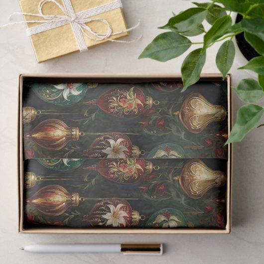 kerstversiering tissuepapier (Geschenk)