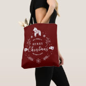 kerstversiering tote bag (Dichtbij)