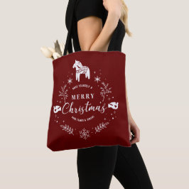 kerstversiering tote bag