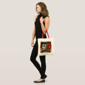 kerstversiering tote bag (Voorkant (model))