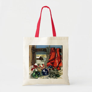 kerstversiering tote bag