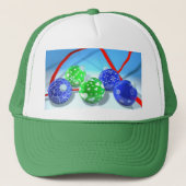 kerstversiering trucker pet (Voorkant)