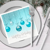 Kerstversiering Turquoise ID251 Servet