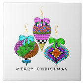 Kerstversiering Twist Tegeltje (Voorkant)