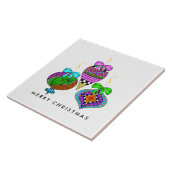 Kerstversiering Twist Tegeltje (Zijkant)