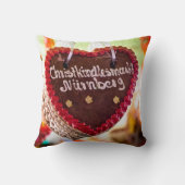 kerstversiering uit Beieren, Duitsland Kussen (Achterkant)