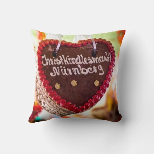 kerstversiering uit Beieren, Duitsland Kussen (Achterkant)