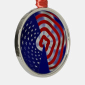 Kerstversiering uit de VS Metalen Ornament (Rechts)