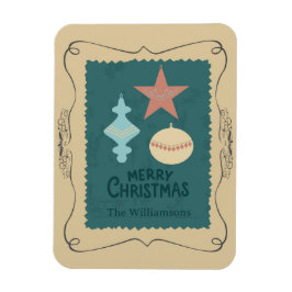 Kerstversiering uit het verleden magneet