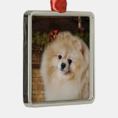 Kerstversiering uit Pommeren Metalen Ornament (Rechts)