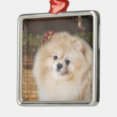 Kerstversiering uit Pommeren Metalen Ornament (Links)