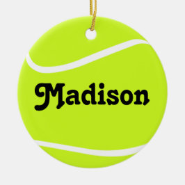  kerstversiering uit Tennis Ball Keramisch Ornament