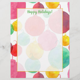 Kerstversiering Vakantie Brieven Briefhoofd