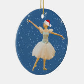 kerstversiering van Ballet Dancer Keramisch Ornament (Rechts)