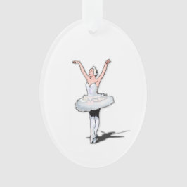 kerstversiering van Ballet Star Ballerina Ornament