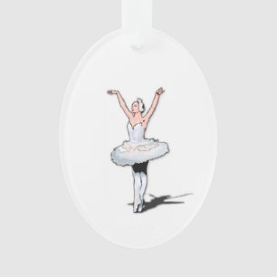 kerstversiering van Ballet Star Ballerina Ornament