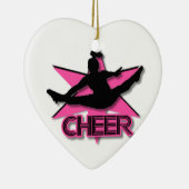 kerstversiering van Cheerleader Keramisch Ornament (Rechts)