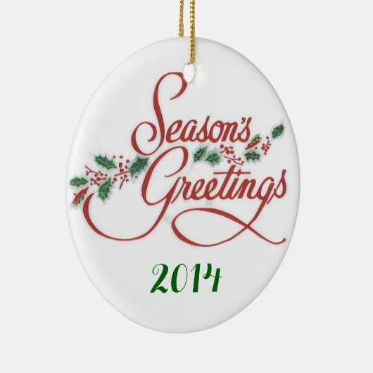 kerstversiering van de aangepaste leraar keramisch ornament (Rechts)