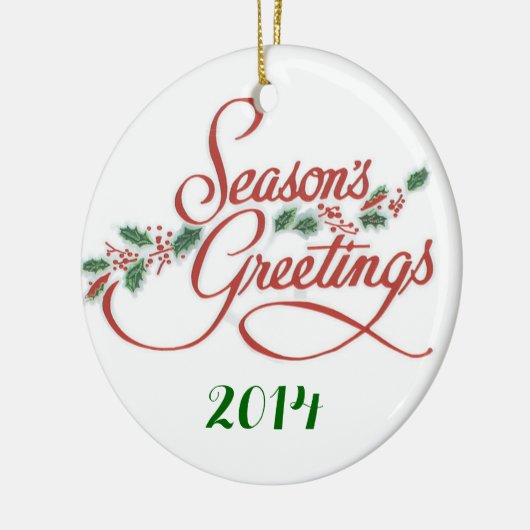 kerstversiering van de aangepaste leraar keramisch ornament (Links)