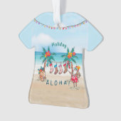 kerstversiering van de feestdag Aloha Ornament (voorkant)