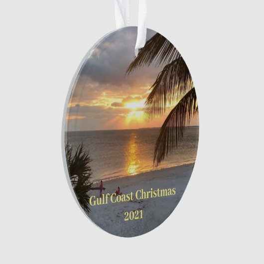 kerstversiering van de Golfkust Ornament (voorkant)