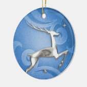 kerstversiering van de luaping Deer Keramisch Ornament (Links)