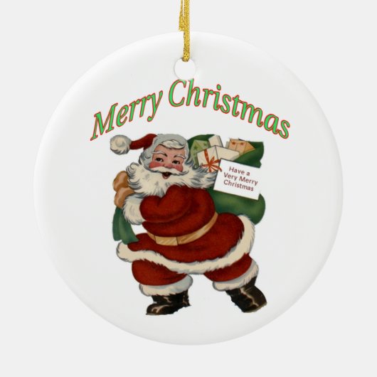 kerstversiering van de nationale garde van Minneso Keramisch Ornament (Achterkant)