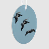 Kerstversiering van de Pelican Ornament (voorkant)