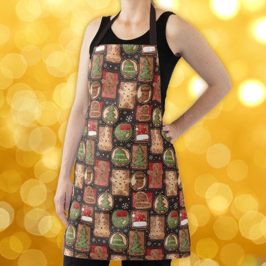 Kerstversiering van Gebruinebrood Schort