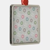 kerstversiering van het pastcirkelpatroon metalen ornament (Rechts)