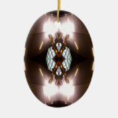  kerstversiering van het stedelijk feuturisme van  keramisch ornament (Voorkant)