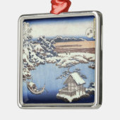 kerstversiering van Hokusai Metalen Ornament (Links)