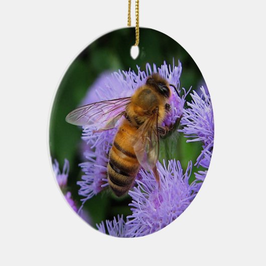 kerstversiering van Honeybee Keramisch Ornament (Rechts)
