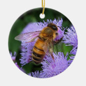 kerstversiering van Honeybee Keramisch Ornament (Voorkant)