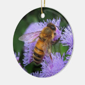 kerstversiering van Honeybee Keramisch Ornament (Links)