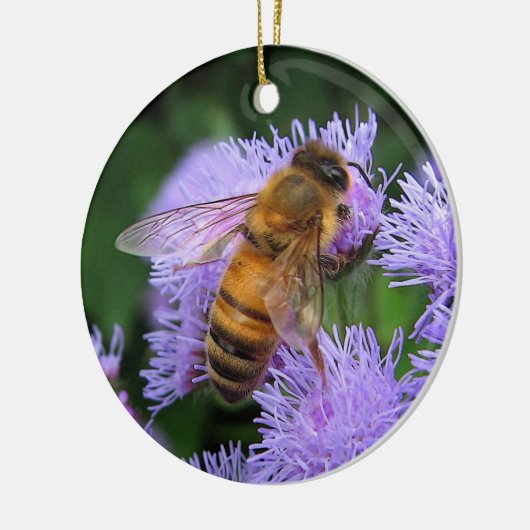 kerstversiering van Honeybee Keramisch Ornament (Links)