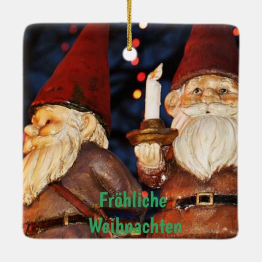 Kerstversiering van Keulen Panorama Keramisch Ornament (Achterkant)