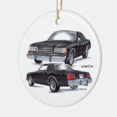 Kerstversiering van magnesium keramisch ornament (Links)