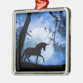 kerstversiering van Unicorn Metalen Ornament (Links)