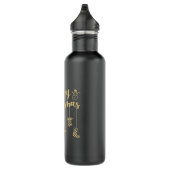 Kerstversiering Versiering Vrolijk kerstfeest Waterfles (Rechts)