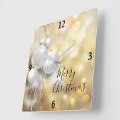 kerstversiering vierkante klok (Hoek)